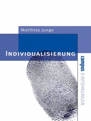 cover image of Individualisierung